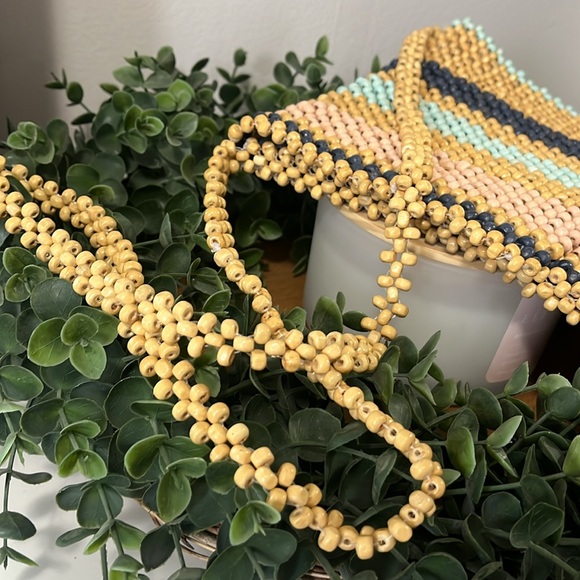 Multicolor Beaded Shoulder Bag by American Eagle gently used - Picture 4 of 5